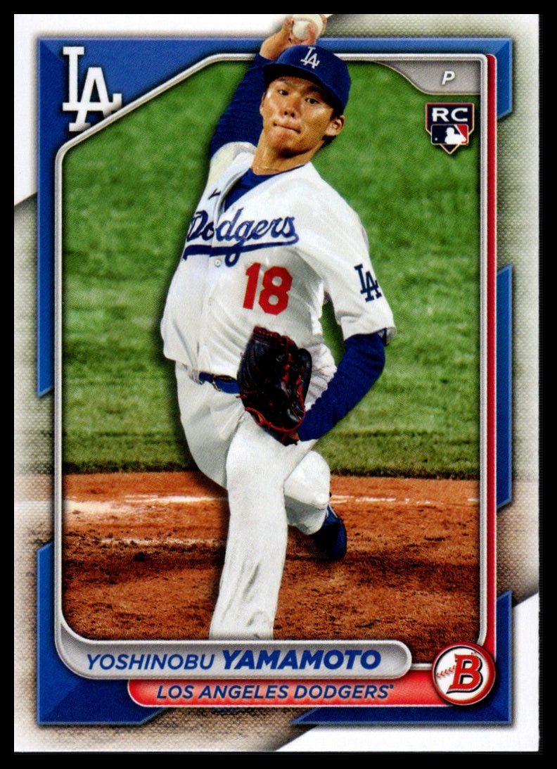 2024 Bowman #36 Yoshinobu Yamamoto